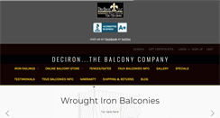 Desktop Screenshot of deciron.com